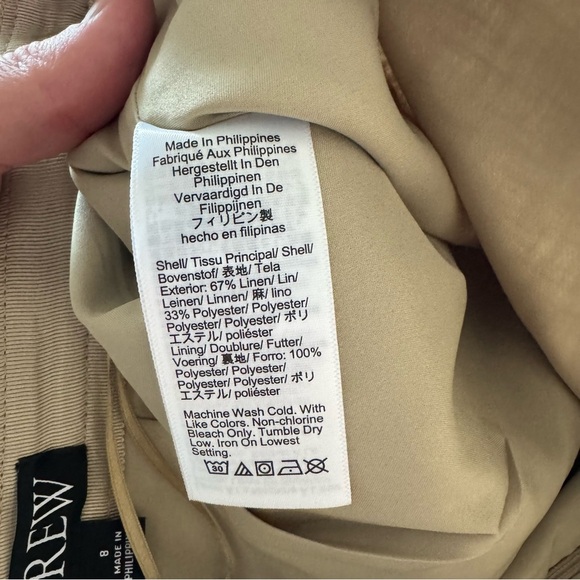 J. Crew Natasha Mini skirt in stretch linen blend - 2023 Edition! - Picture 6 of 8